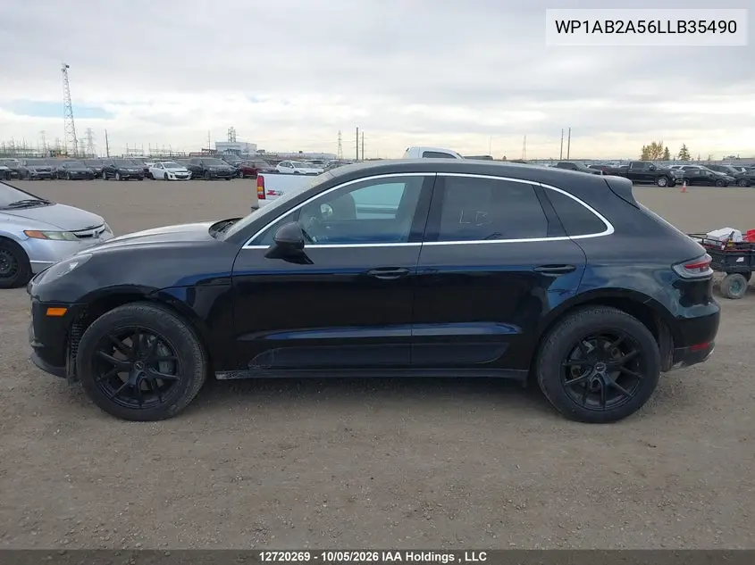 2020 PORSCHE MACAN VIN WP1AB2A56LLB35490 — фото 14