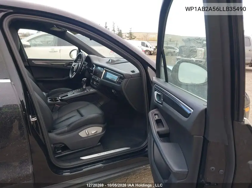 2020 PORSCHE MACAN VIN WP1AB2A56LLB35490 — фото 5
