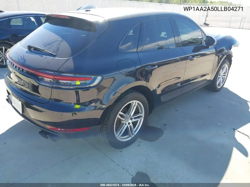 2020 PORSCHE MACAN VIN WP1AA2A50LLB04271 — фото 4