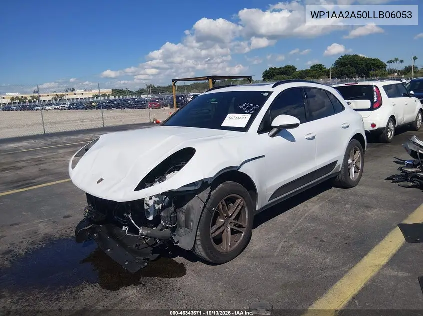 2020 PORSCHE MACAN VIN WP1AA2A50LLB06053 — фото 2
