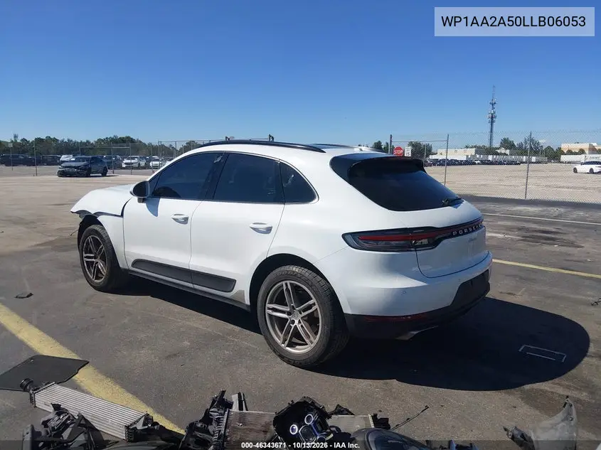 2020 PORSCHE MACAN VIN WP1AA2A50LLB06053 — фото 3