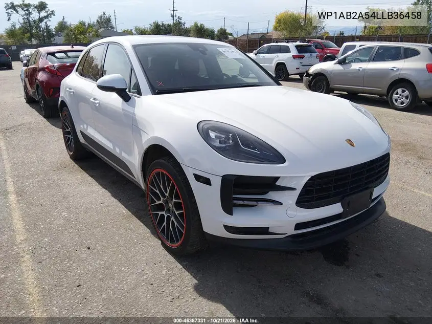 PORSCHE MACAN 2020, VIN WP1AA2A56LLB13332