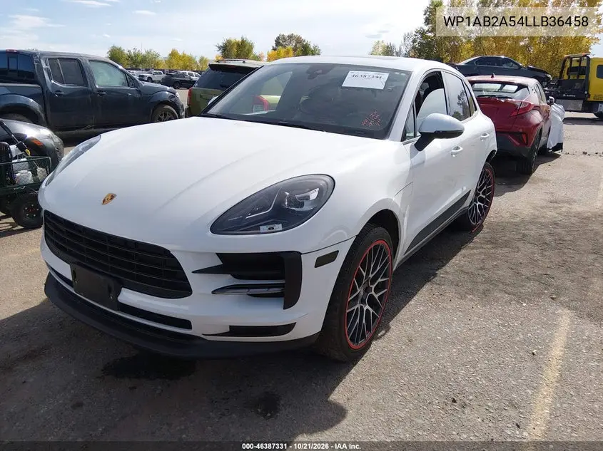2020 PORSCHE MACAN VIN WP1AA2A56LLB13332 — фото 2