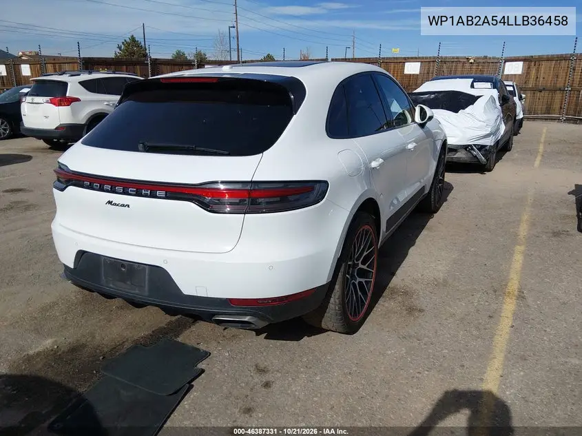 2020 PORSCHE MACAN VIN WP1AA2A56LLB13332 — фото 4