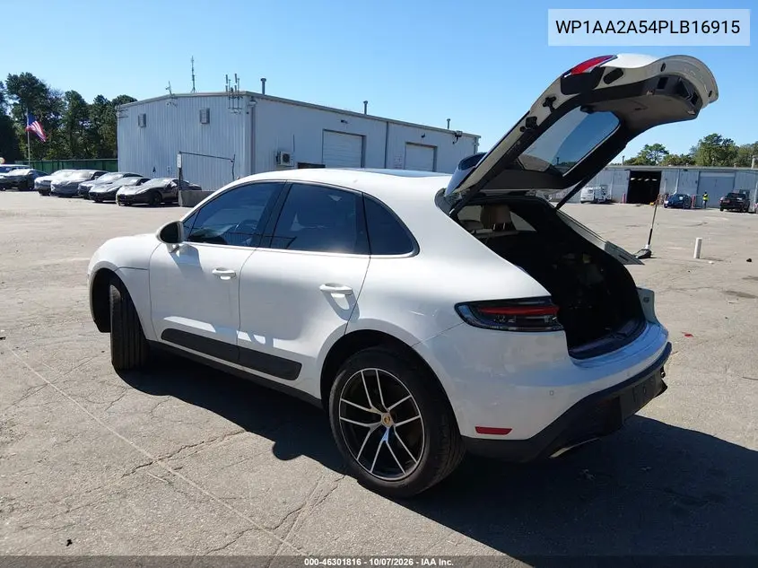 2023 PORSCHE MACAN VIN WP1AA2A54PLB16915 — фото 3