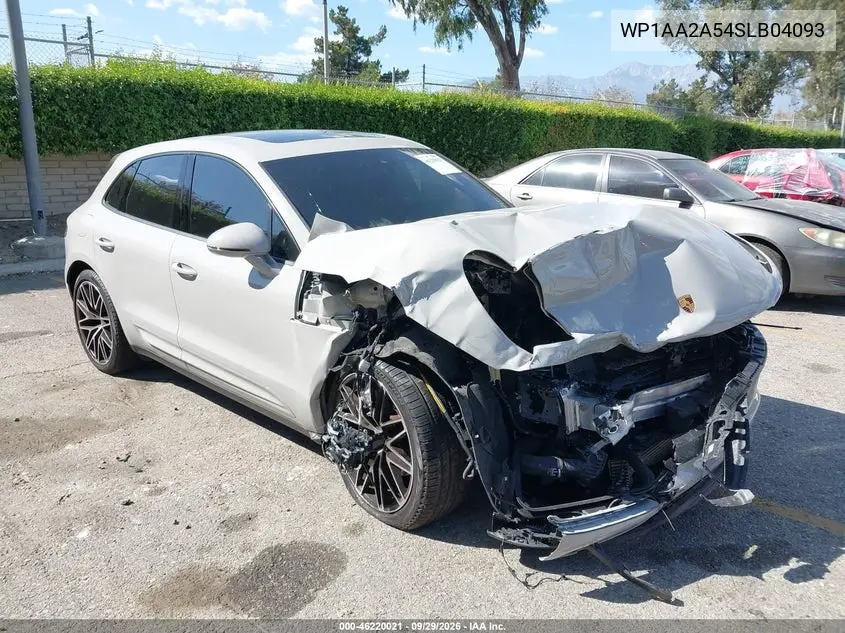 PORSCHE MACAN 2025, VIN WP1AA2A54SLB04093