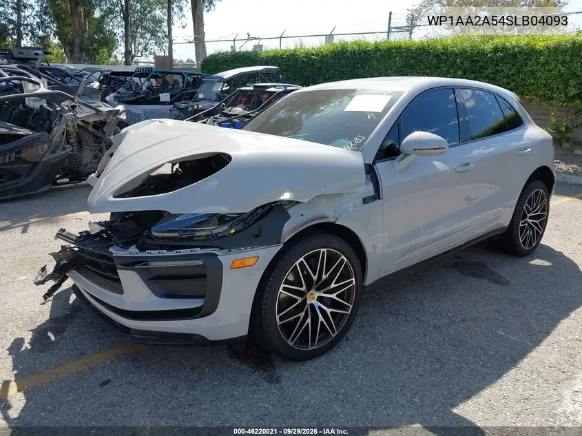 2025 PORSCHE MACAN VIN WP1AA2A54SLB04093 — фото 2