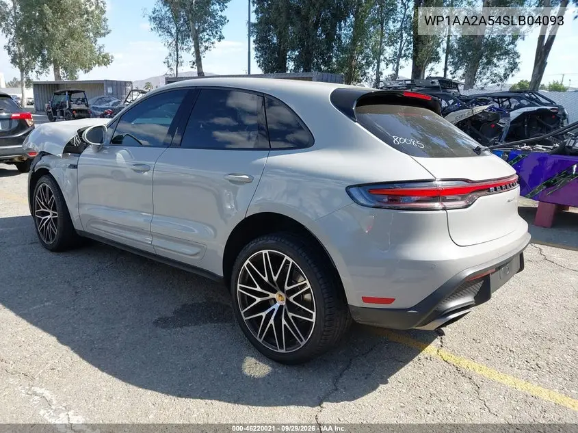 2025 PORSCHE MACAN VIN WP1AA2A54SLB04093 — фото 3