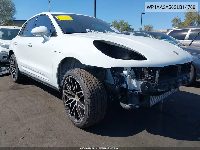 PORSCHE MACAN 2025, VIN WP1AA2A56SLB14768
