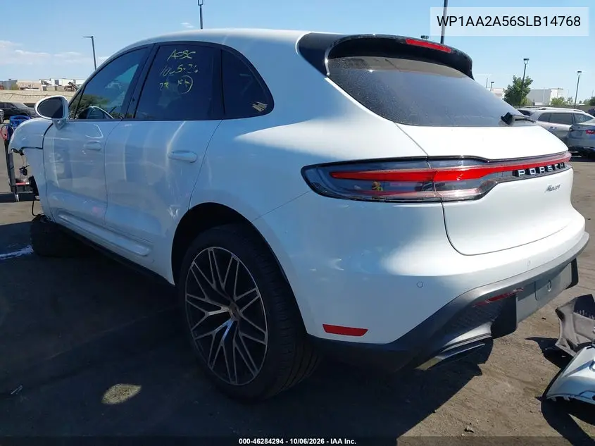 2025 PORSCHE MACAN VIN WP1AA2A56SLB14768 — фото 3
