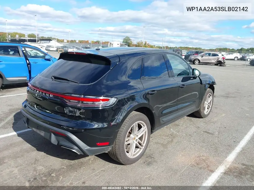 2025 PORSCHE MACAN VIN WP1AA2A53SLB02142 — фото 4