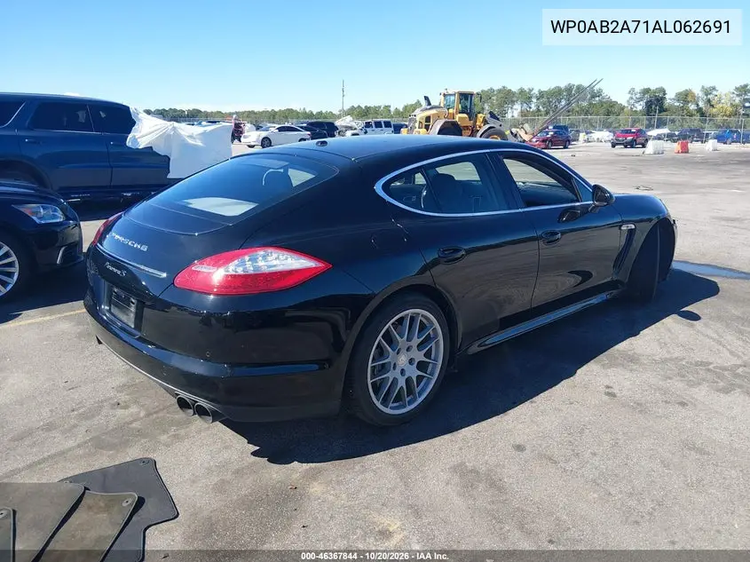 2010 PORSCHE PANAMERA VIN WP0AB2A71AL062691 — фото 4