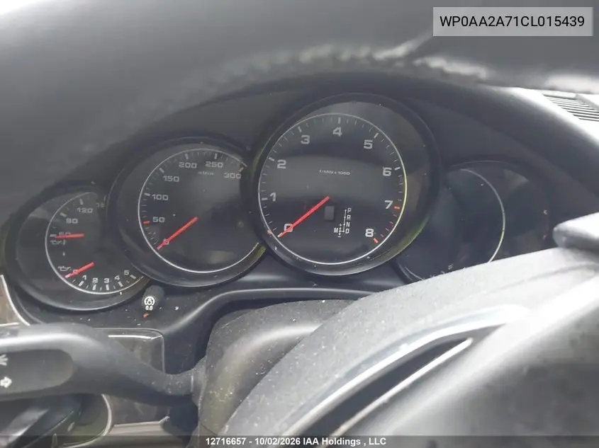 2012 PORSCHE PANAMERA VIN WP0AA2A71CL015439 — фото 15