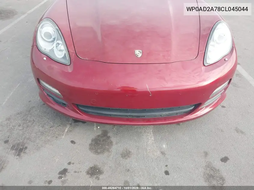 2012 PORSCHE PANAMERA VIN WP0AD2A78CL045044 — фото 5