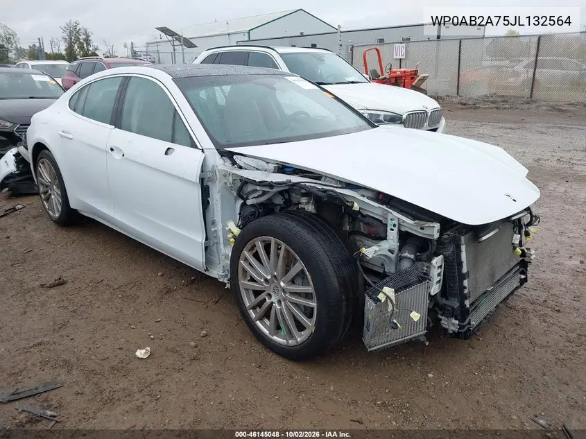PORSCHE PANAMERA 2018, VIN WP0AB2A75JL132564
