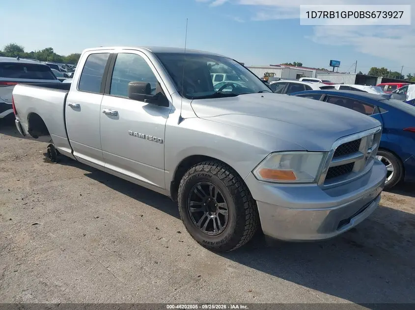 RAM 1500 2011, VIN 1D7RB1GP0BS673927