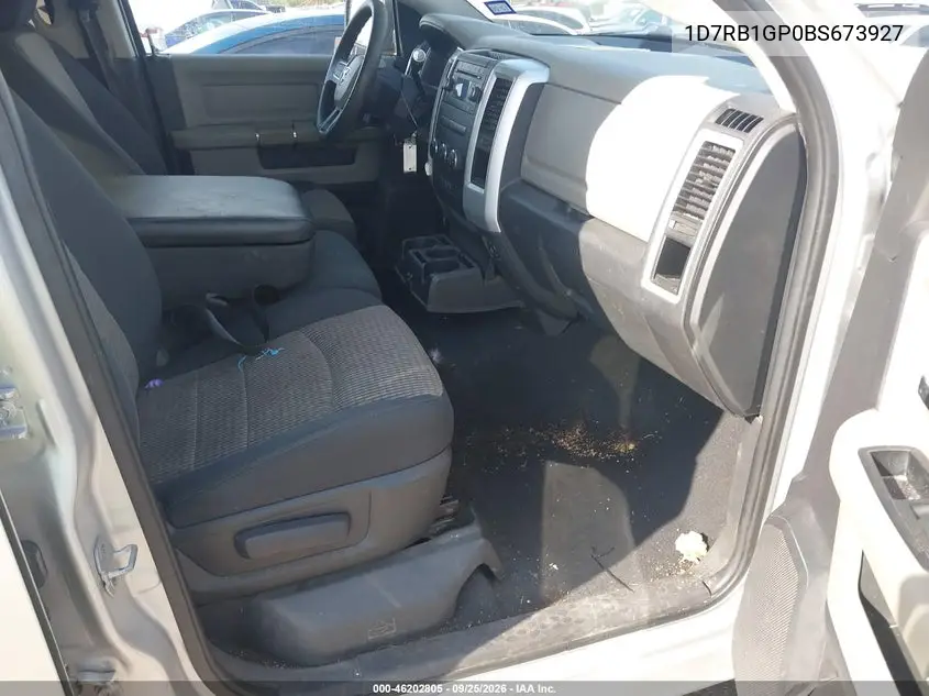 2011 RAM 1500 VIN 1D7RB1GP0BS673927 — фото 5