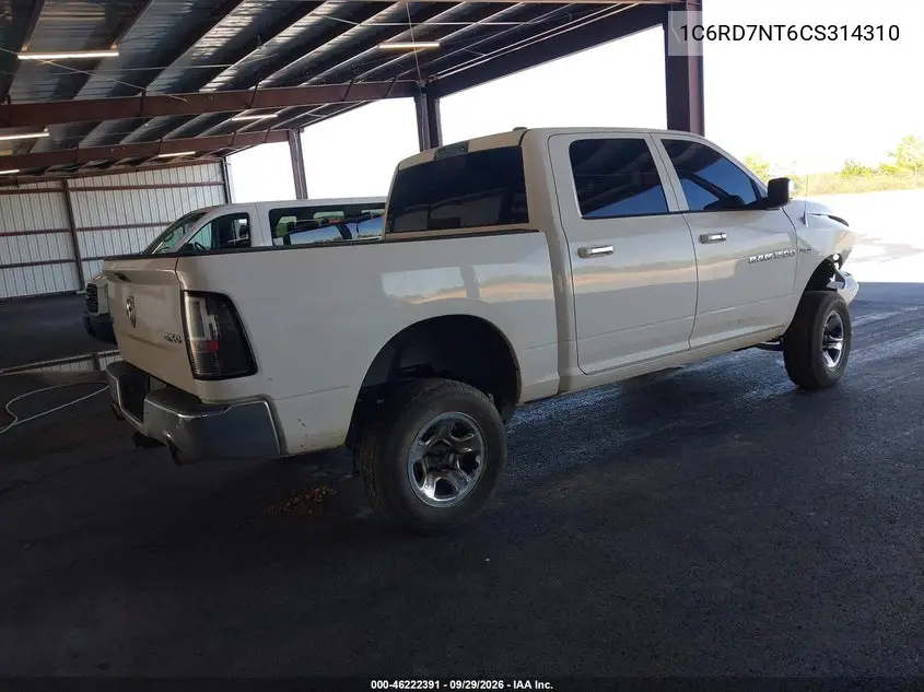 2012 RAM 1500 VIN 1C6RD7NT6CS314310 — фото 4