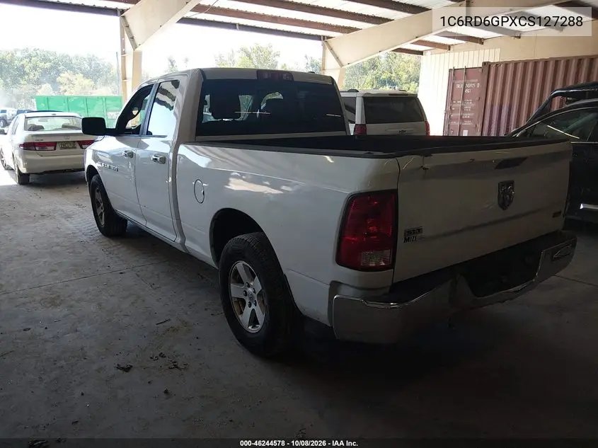2012 RAM 1500 VIN 1C6RD6GPXCS127288 — фото 3