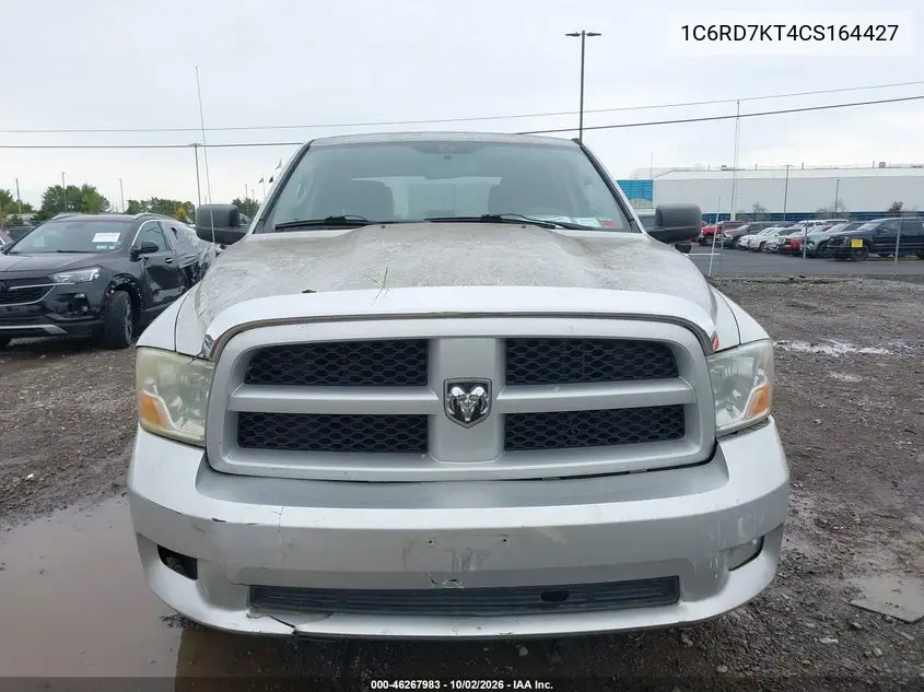 2012 RAM 1500 VIN 1C6RD7KT4CS164427 — фото 12