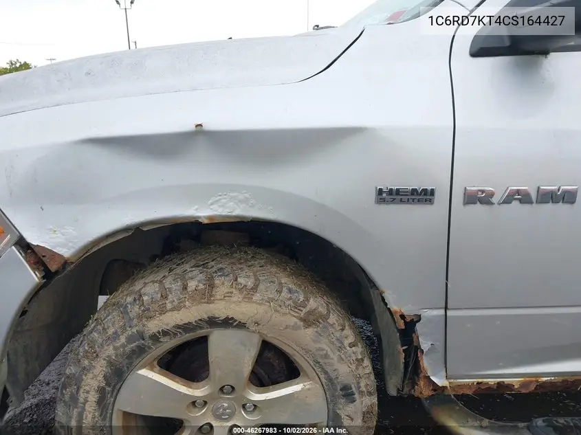 2012 RAM 1500 VIN 1C6RD7KT4CS164427 — фото 6