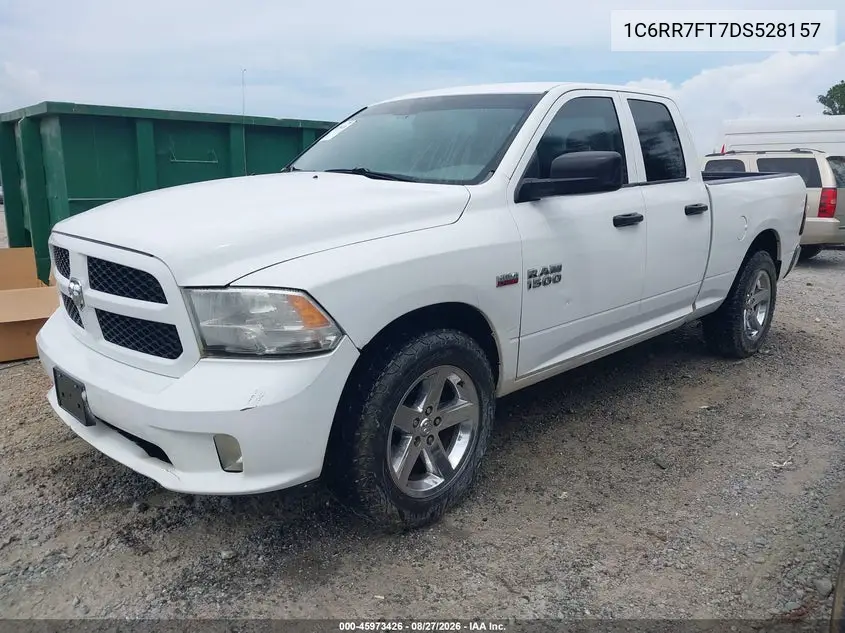 2013 RAM 1500 VIN 1C6RR7FT7DS528157 — фото 2