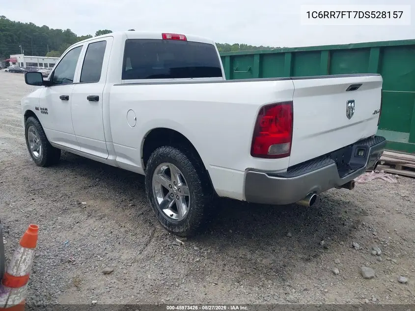 2013 RAM 1500 VIN 1C6RR7FT7DS528157 — фото 3