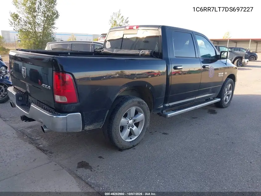 2013 RAM 1500 VIN 1C6RR7LT7DS697227 — фото 4