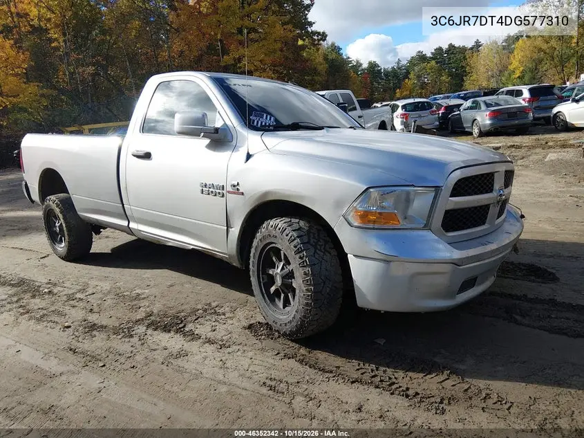 RAM 1500 2013, VIN 3C6JR7DT4DG577310