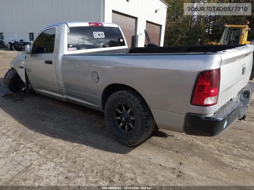 2013 RAM 1500 VIN 3C6JR7DT4DG577310 — фото 3