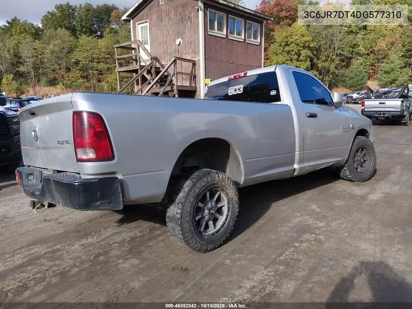 2013 RAM 1500 VIN 3C6JR7DT4DG577310 — фото 4