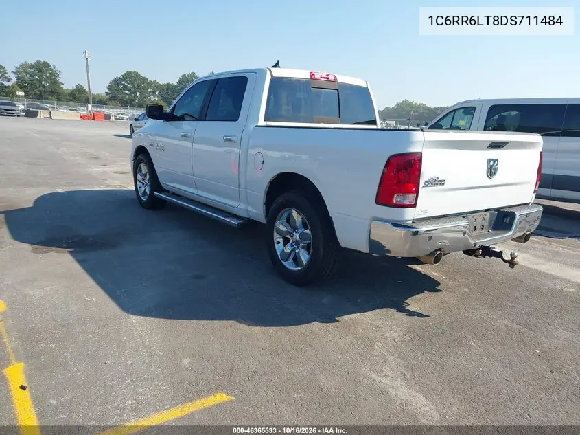 2013 RAM 1500 VIN 1C6RR6LT8DS711484 — фото 3