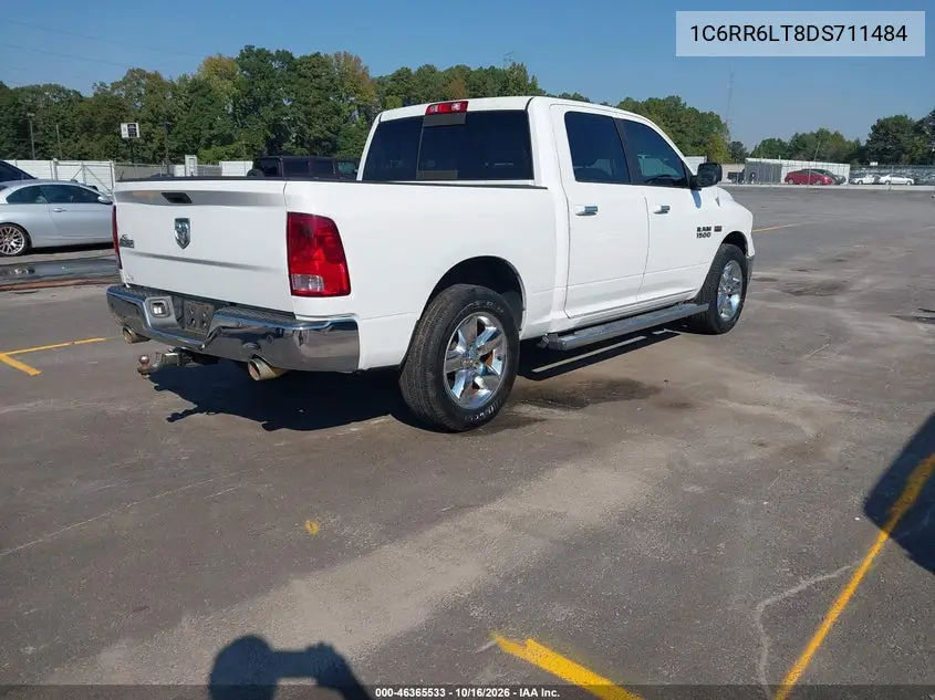 2013 RAM 1500 VIN 1C6RR6LT8DS711484 — фото 4