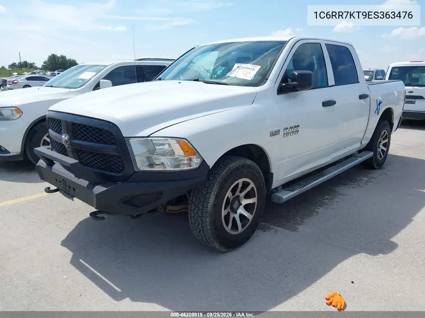 2014 RAM 1500 VIN 1C6RR7KT9ES363476 — фото 2
