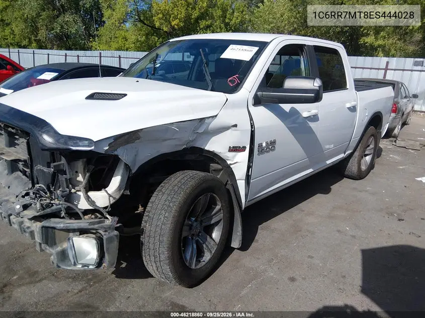 2014 RAM 1500 VIN 1C6RR7MT8ES444028 — фото 2