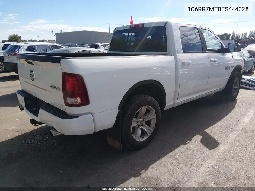 2014 RAM 1500 VIN 1C6RR7MT8ES444028 — фото 4