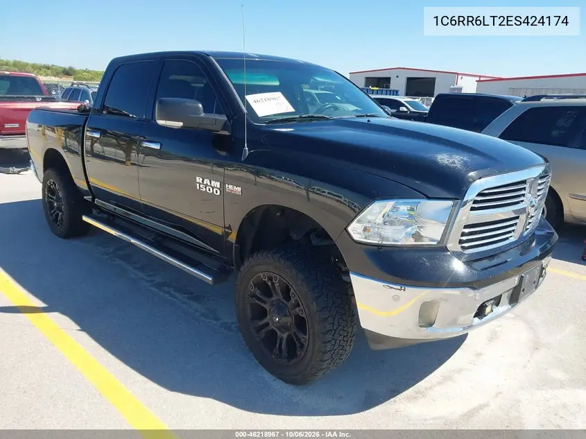 RAM 1500 2014, VIN 1C6RR6LT2ES424174