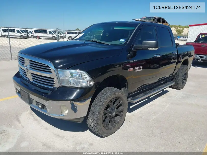 2014 RAM 1500 VIN 1C6RR6LT2ES424174 — фото 2