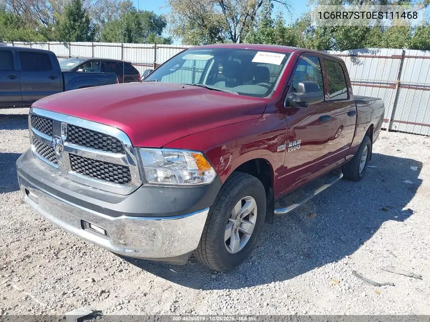 2014 RAM 1500 VIN 1C6RR7ST0ES111468 — фото 2