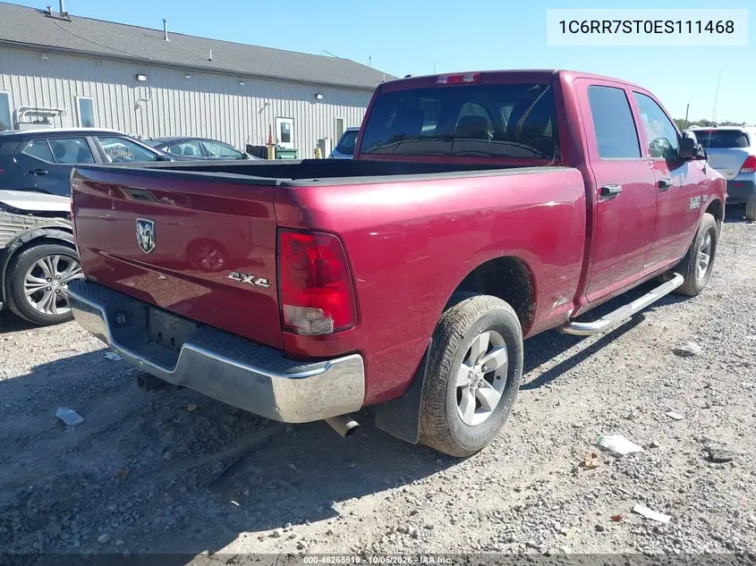 2014 RAM 1500 VIN 1C6RR7ST0ES111468 — фото 4