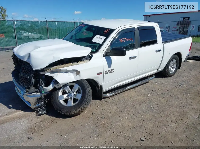 2014 RAM 1500 VIN 1C6RR7LT9ES177192 — фото 2