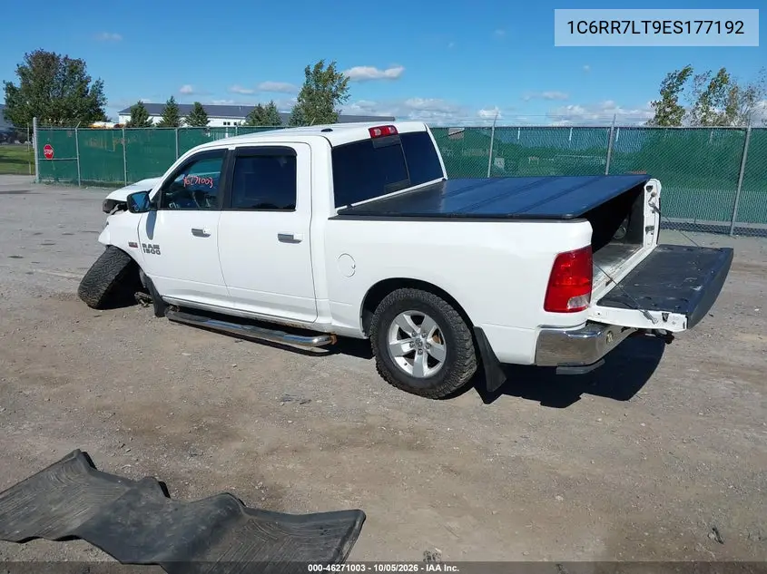 2014 RAM 1500 VIN 1C6RR7LT9ES177192 — фото 3