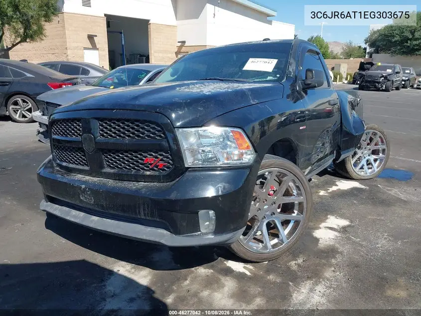 2014 RAM 1500 VIN 3C6JR6AT1EG303675 — фото 2