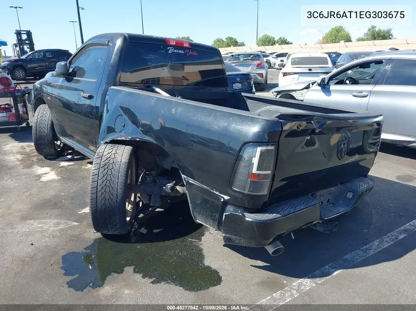 2014 RAM 1500 VIN 3C6JR6AT1EG303675 — фото 3