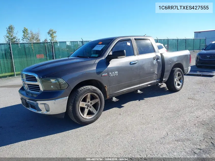 2014 RAM 1500 VIN 1C6RR7LTXES427555 — фото 2