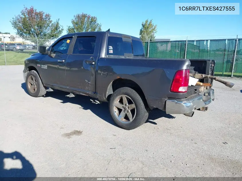 2014 RAM 1500 VIN 1C6RR7LTXES427555 — фото 3