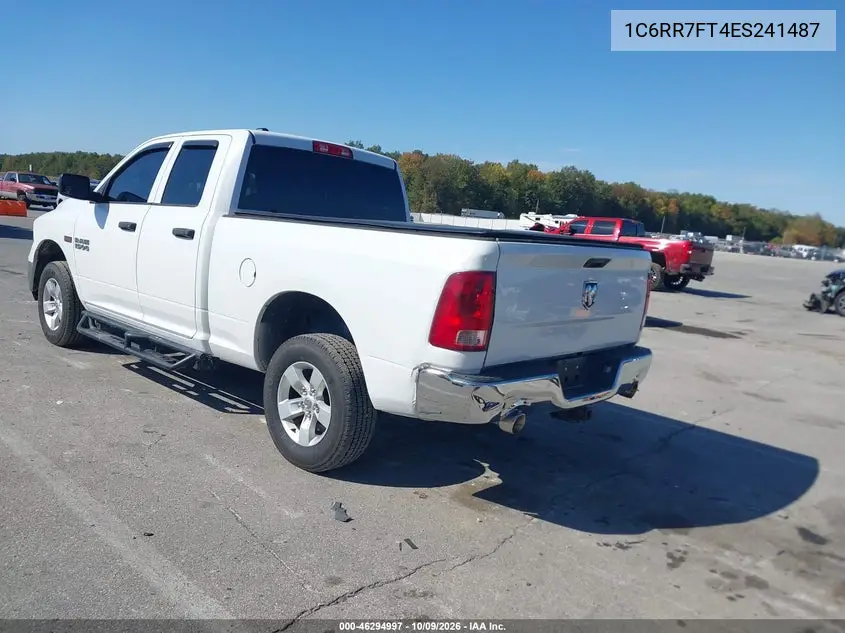 2014 RAM 1500 VIN 1C6RR7FT4ES241487 — фото 3