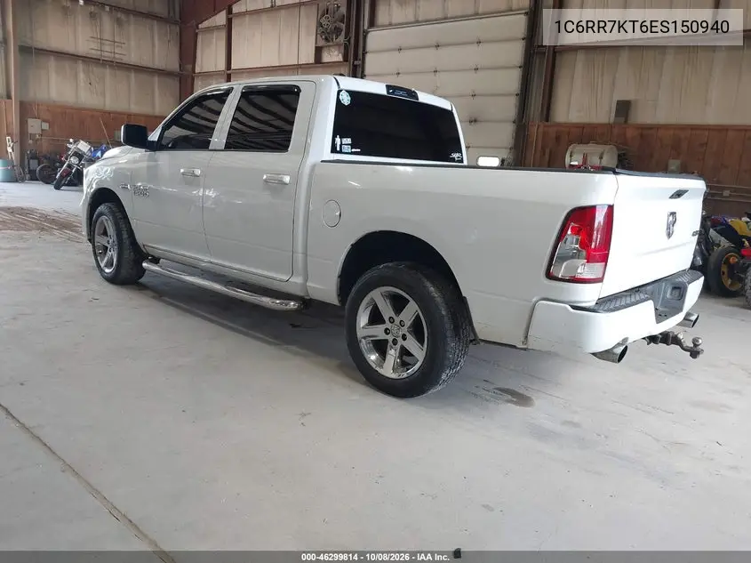 2014 RAM 1500 VIN 1C6RR7KT6ES150940 — фото 3