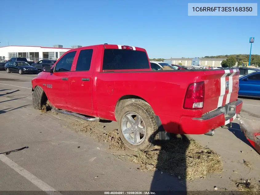2014 RAM 1500 VIN 1C6RR6FT3ES168350 — фото 3