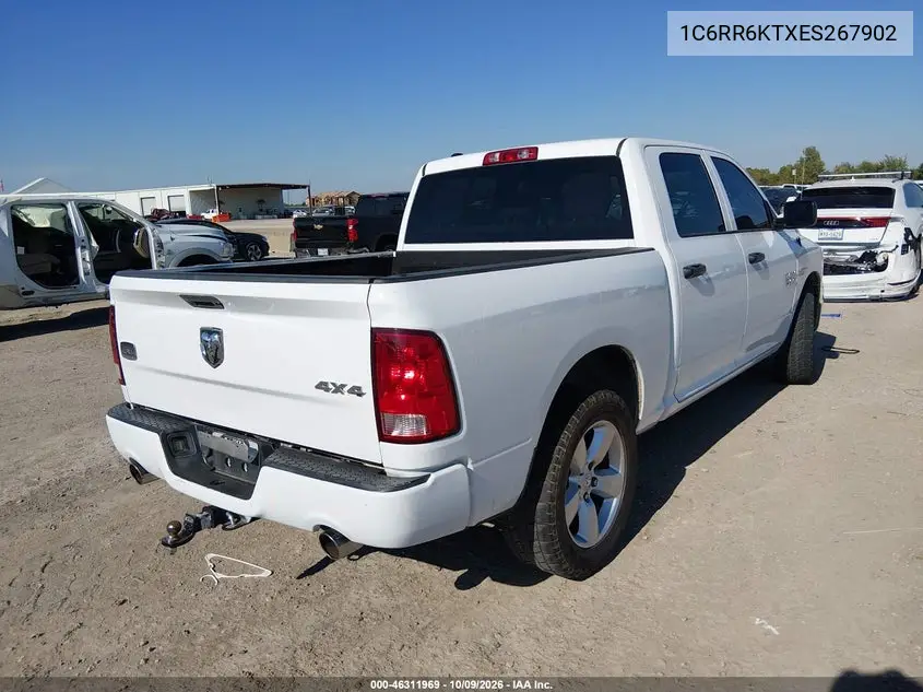 2014 RAM 1500 VIN 1C6RR6KTXES267902 — фото 4